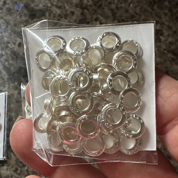 Sterling Silver 5mm bead cores for jewelry making - Picture 2 of 3